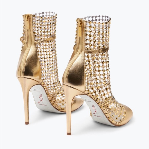 Elegant Gold Stiletto Heels - Picture 13 of 14
